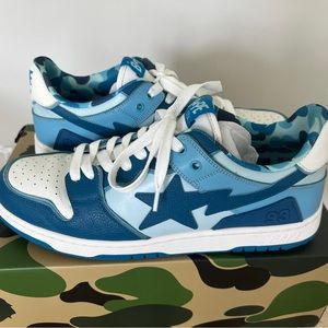 Bape SK8 Sta ABC Camo Blue (2022) (Size 12)